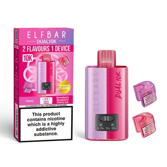 ELFBAR Dual 10K Starter Kit - Cherry Edition