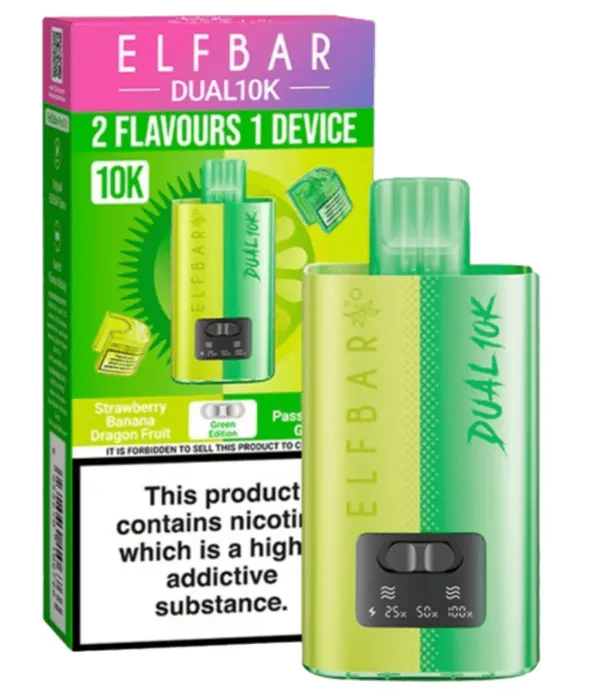 ELFBAR Dual 10K Starter Kit - Green Edition
