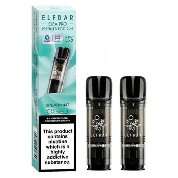ELFBAR ELFA Kit Pro 2ml Pods 20mg - Spearmint