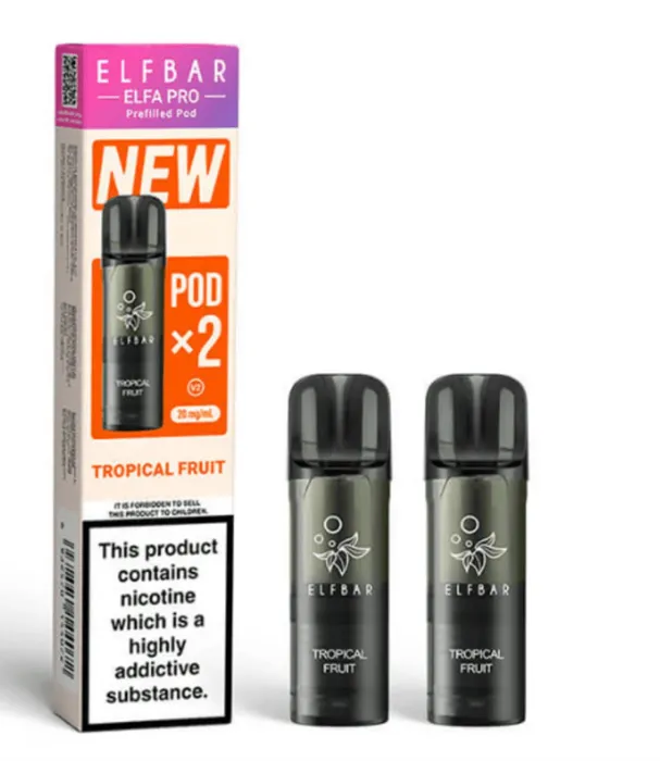 ELFBAR ELFA Kit Pro V2 2ml Pods 20mg - Tropical Fruit