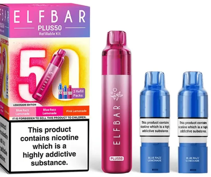 ELFBAR Plus50 Starter Kit - Lemonade Edition