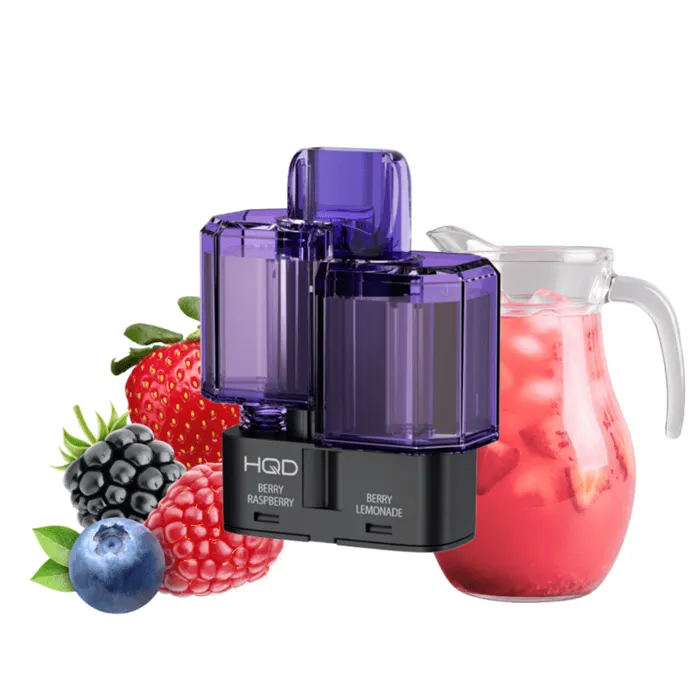 HQD DUAL 35K Pod - Berry Raspberry & Berry Lemonade