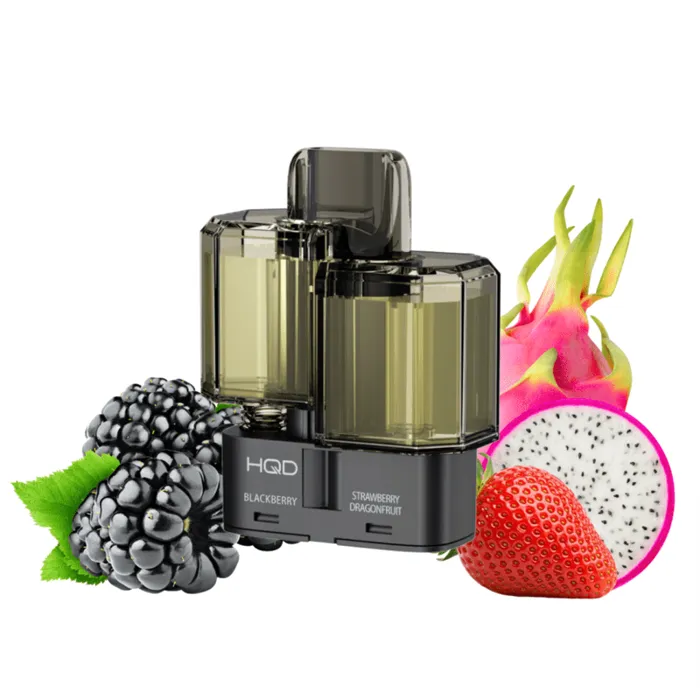 HQD DUAL 35K Pod - Blackberry & Strawberry Dragonfruit