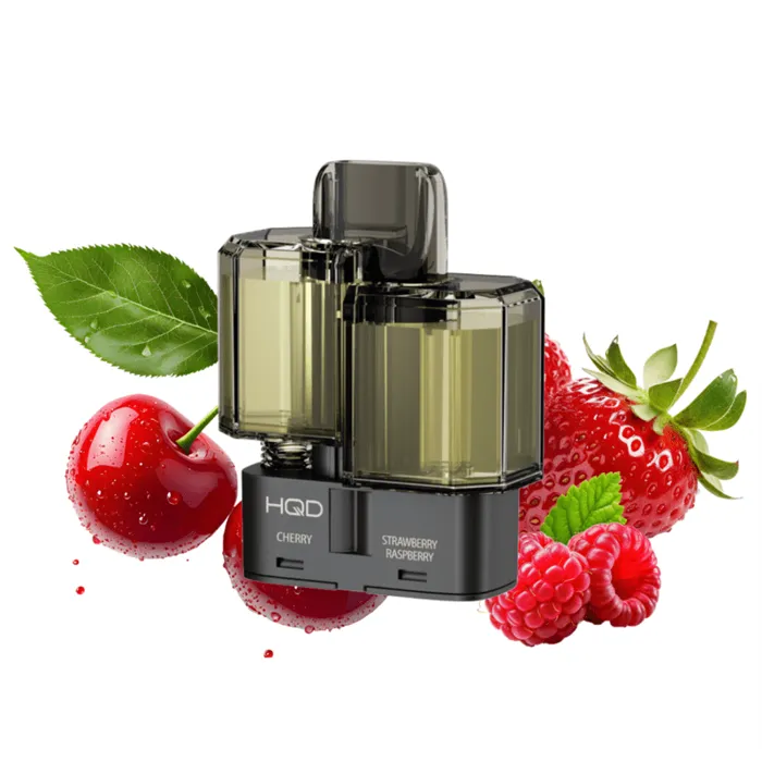 HQD DUAL 35K Pod - Cherry & Strawberry Raspberry