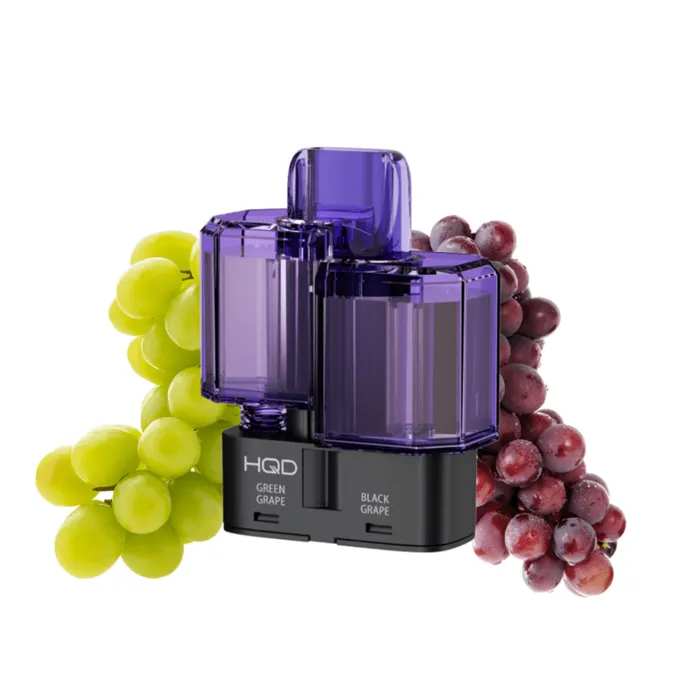 HQD DUAL 35K Pod - Green Grape & Black Grape