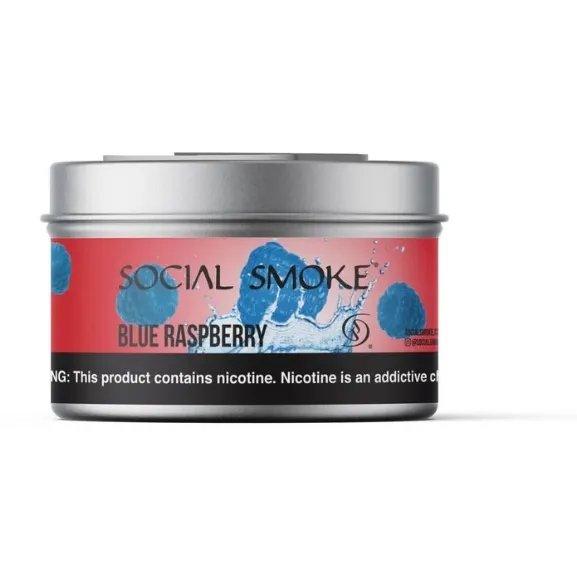 Social Smoke Blue Raspberry 200g