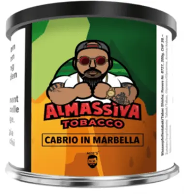 Al Massiva Shisha Tabak - Cabrio in Marbella 200g