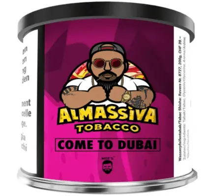 Al Massiva Shisha Tabak - Come to Dubai 200g
