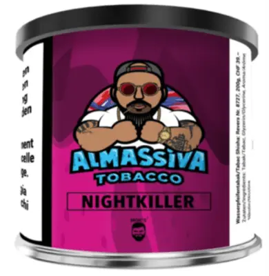 Al Massiva Shisha Tabak - Nightkiller 200g
