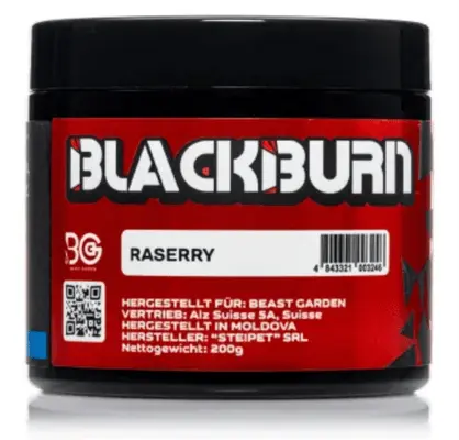 Blackburn Shisha Tabak - Raserry 200g