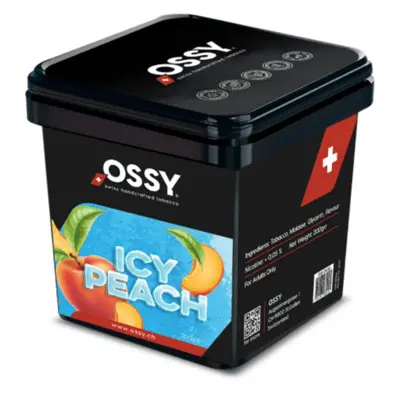 Ossy Smoke Shisha Tabak - Icy Peach 200g