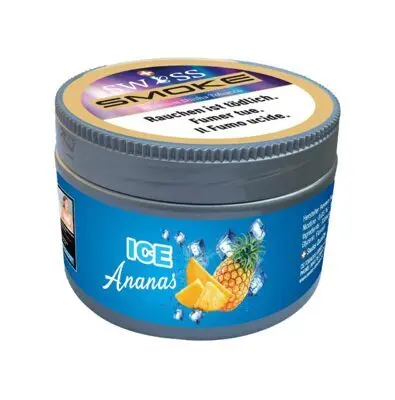 Swiss Smoke Shisha Tabak - Ice Ananas 200g