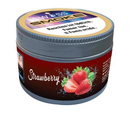 Swiss Smoke Shisha Tabak - Strawberry 200g
