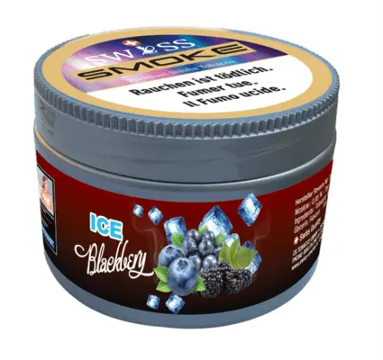 Swiss Smoke Shisha Tabak - Ice Blackberry 200g