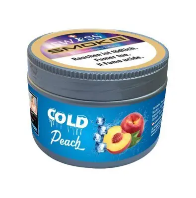 Swiss Smoke Shisha Tabak - Cold Peach 200g